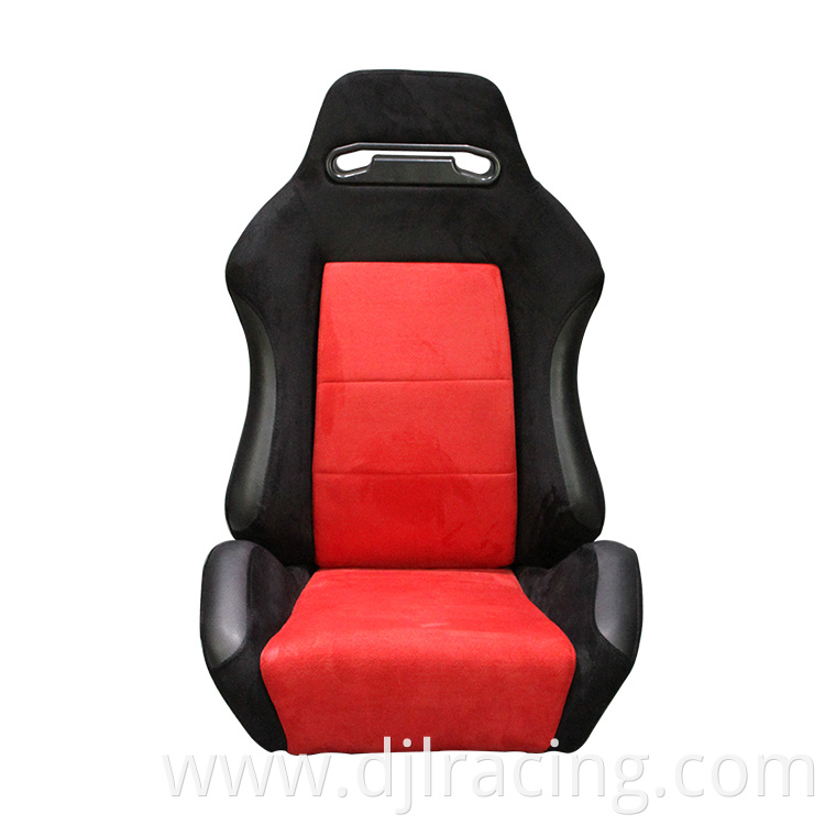 High quality adjustable sports car racing pvc seat for sale
